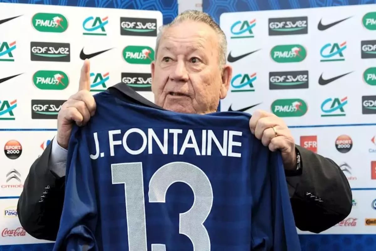 El mítico Just Fontaine partió a los 89 años de edad.