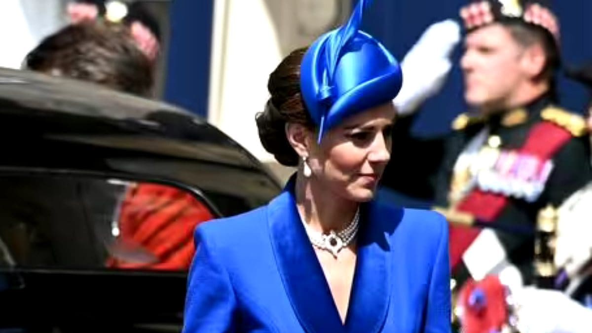 El especial homenaje de Kate Middleton a la reina Isabel en coronación escocesa del rey Carlos