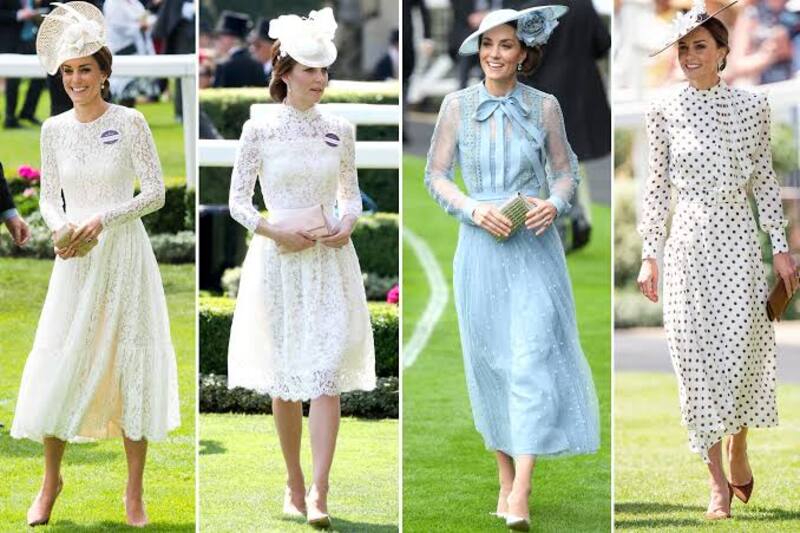 Los looks de la princesa de Gales en Royal Ascot.