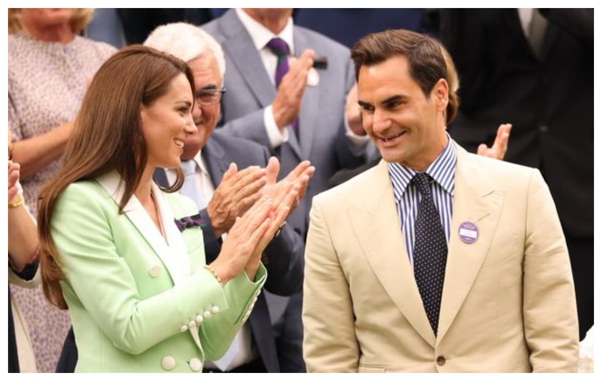 Kate Middleton asistió al segundo día de competencias en Wimbledon.