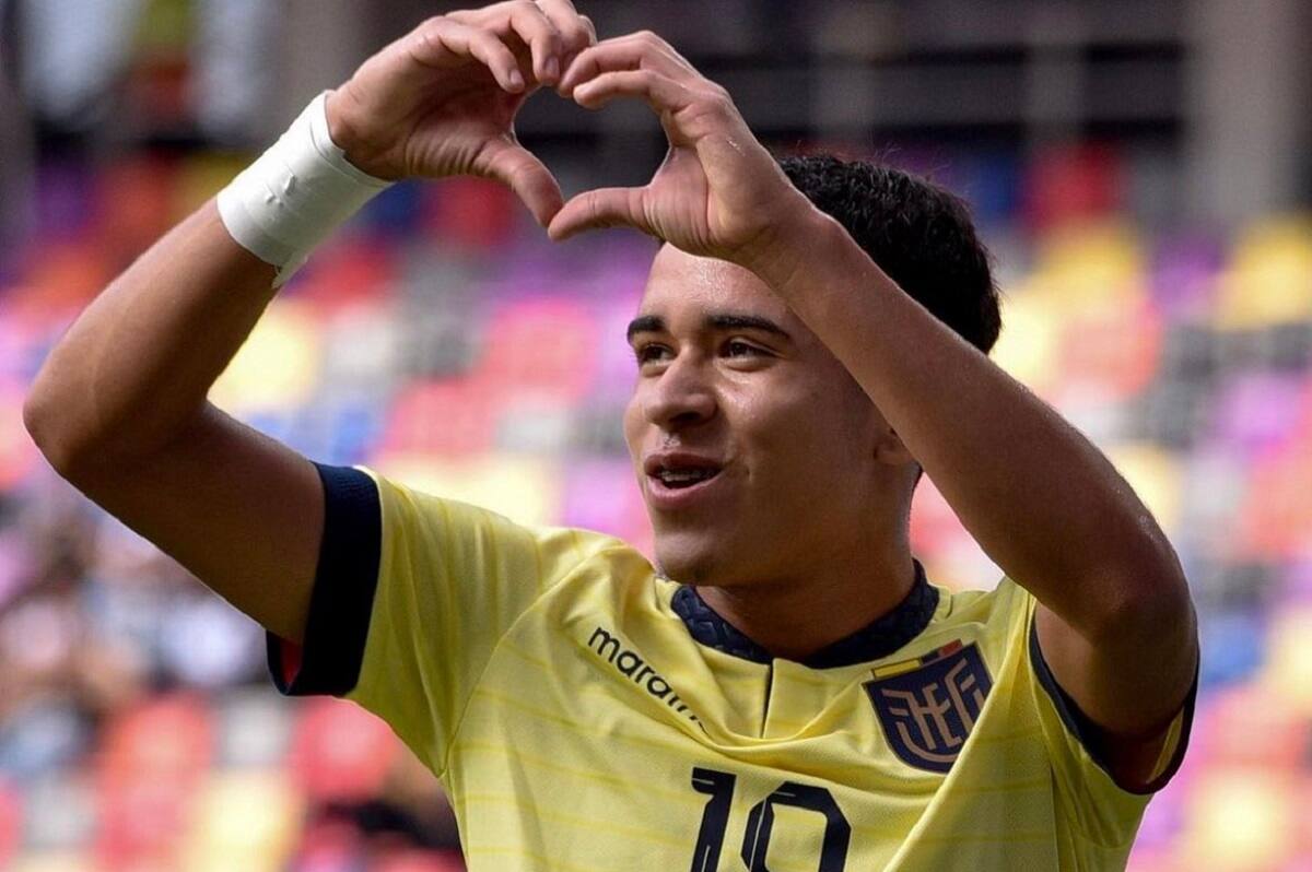 Kendry Paéz se convirtió en el jugador más joven en anotar un gol en un Mundial sub 20.