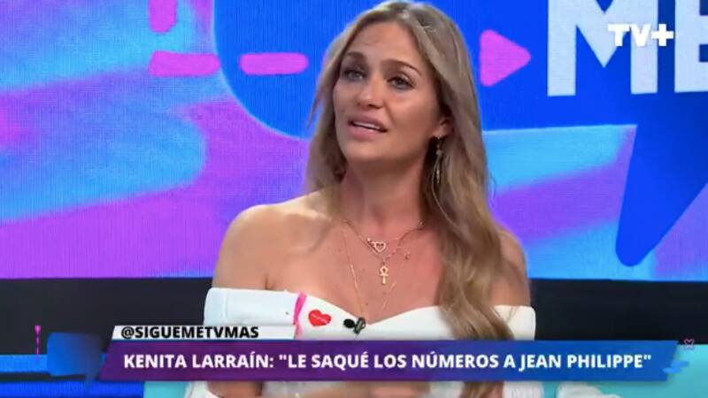 Kenita Larraín en "Sígueme". Foto: TV+.
