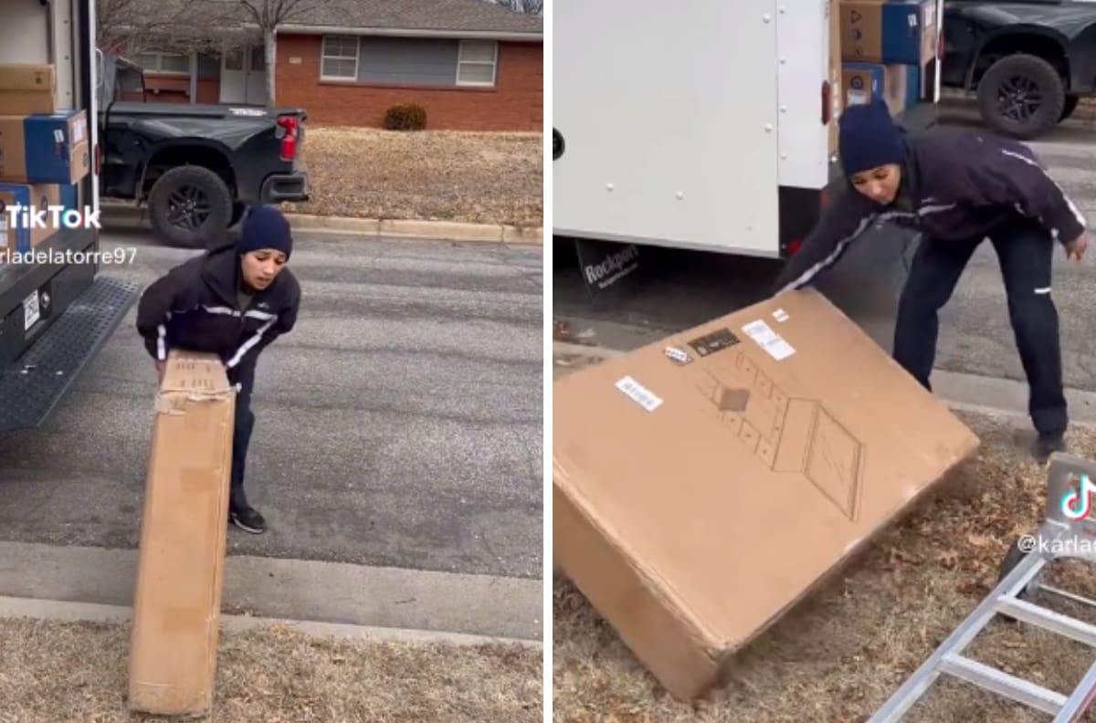 Empleada de FedEx lanza insultos racistas a mujer latina y se hace viral |VIDEO