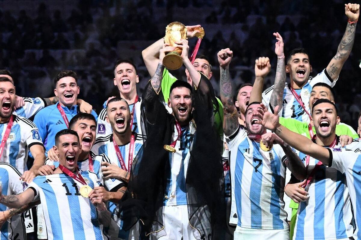 viene de ser campeón del Mundial Qatar 2022