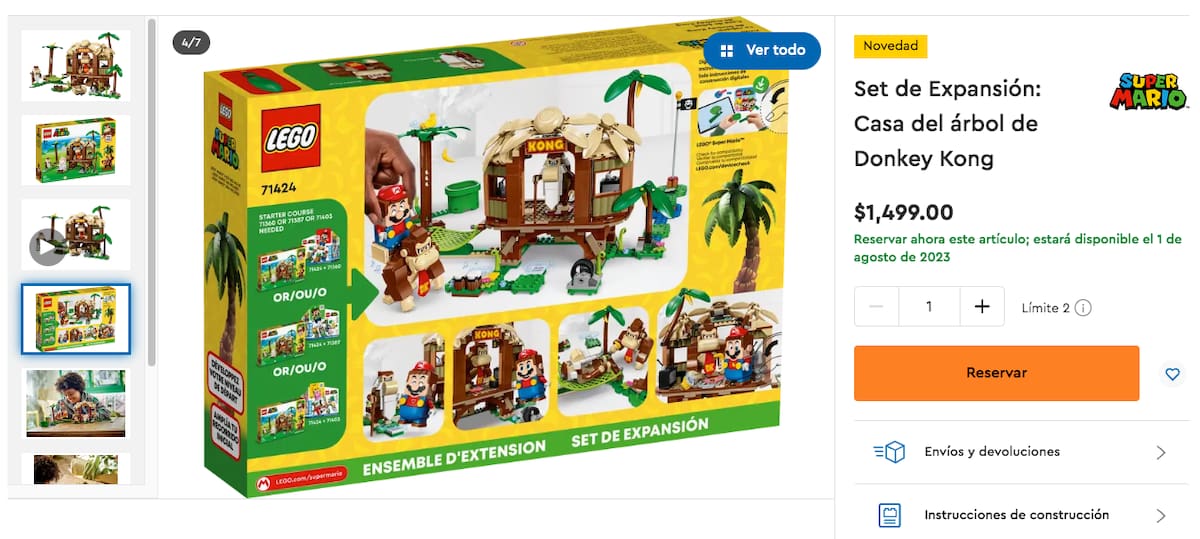 LEGO de Donkey Kong