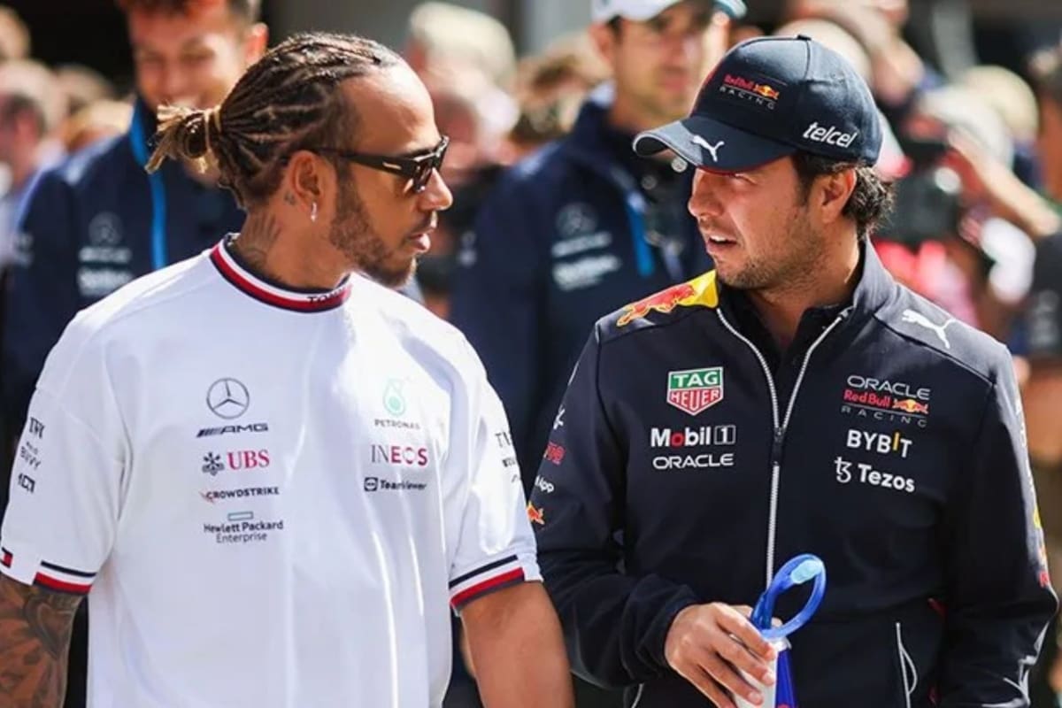 le tocó la oreja a Checo Pérez tras el GP de Bélgica