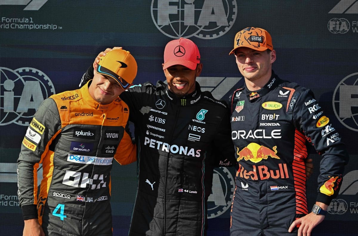 Hamilton le quita la pole a Verstappen y Checo Pérez queda con gusto a poco en el GP de Hungría