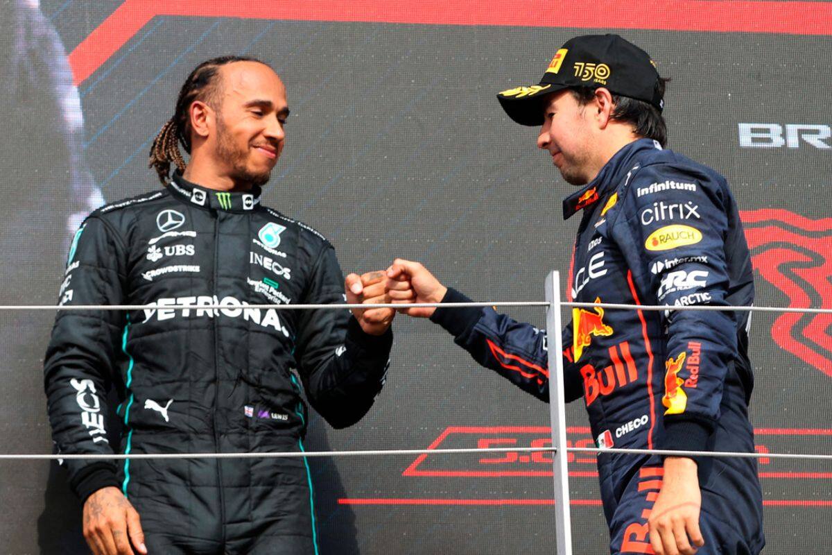 Lewis Hamilton quiere ver campeón a Checo Pérez (F1)