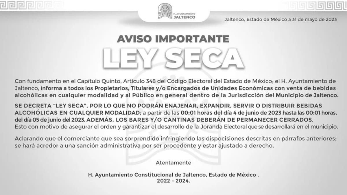 Algunos municipios del Estado de México ya comenzaron a emitir las alertas.