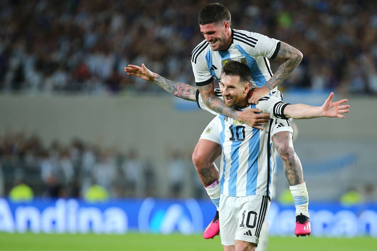 La Pulga anotó un golazo frente a Australia