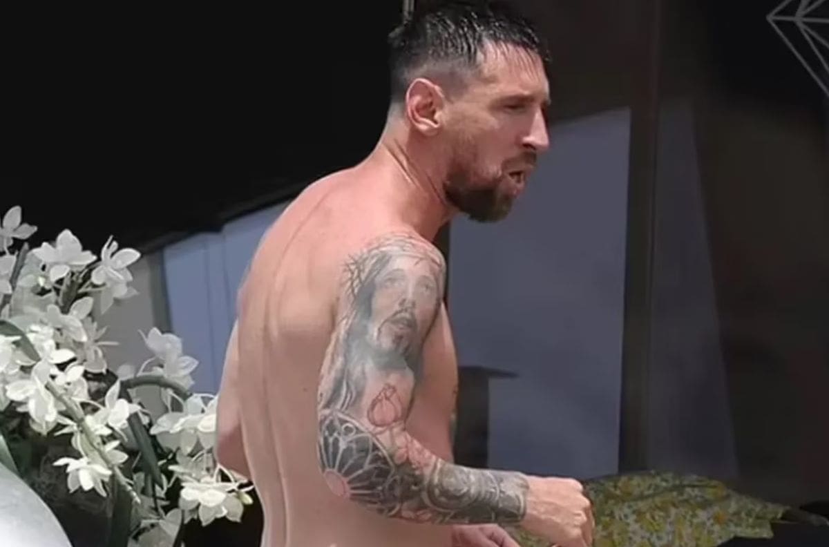 Filtran foto de Lionel Messi y su familia mientras vacacionan en las Bahamas