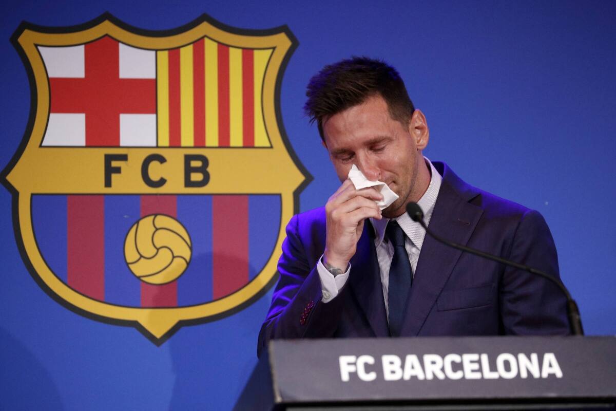 se despidió entre lágrimas del Barcelona