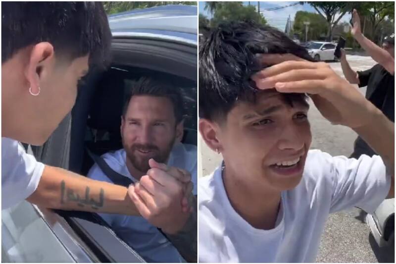 enloqueció a uno de sus fanáticos tras darle un beso en Estados Unidos