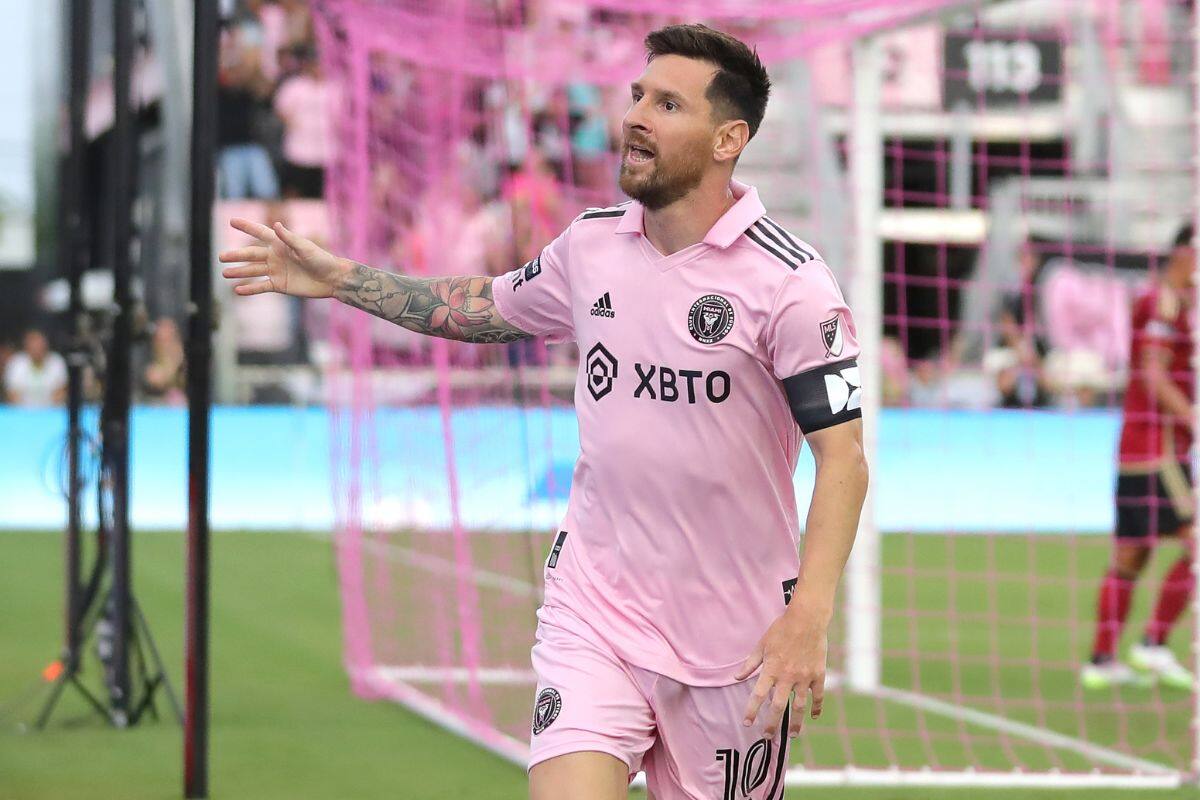 marcó su segundo gol con el Inter Miami. (Twitter)