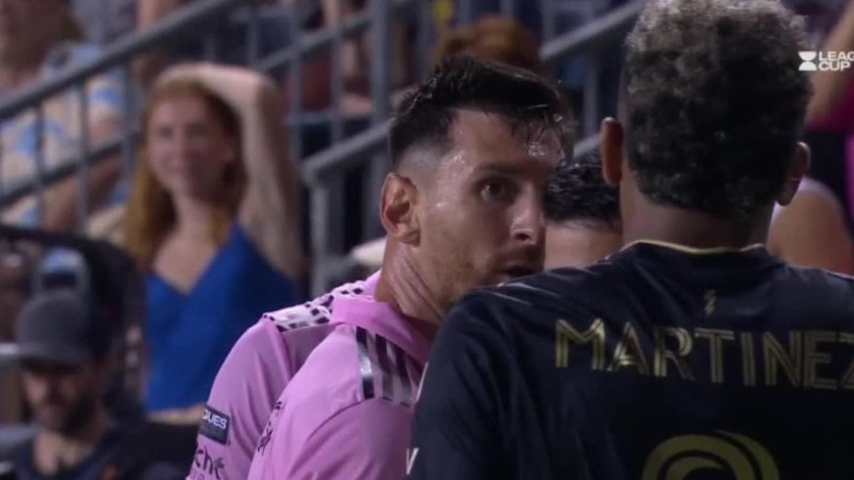 VIDEO | ¿Pecho frío? Como toda un capitán, Lionel Messi defendió a Noah Allen