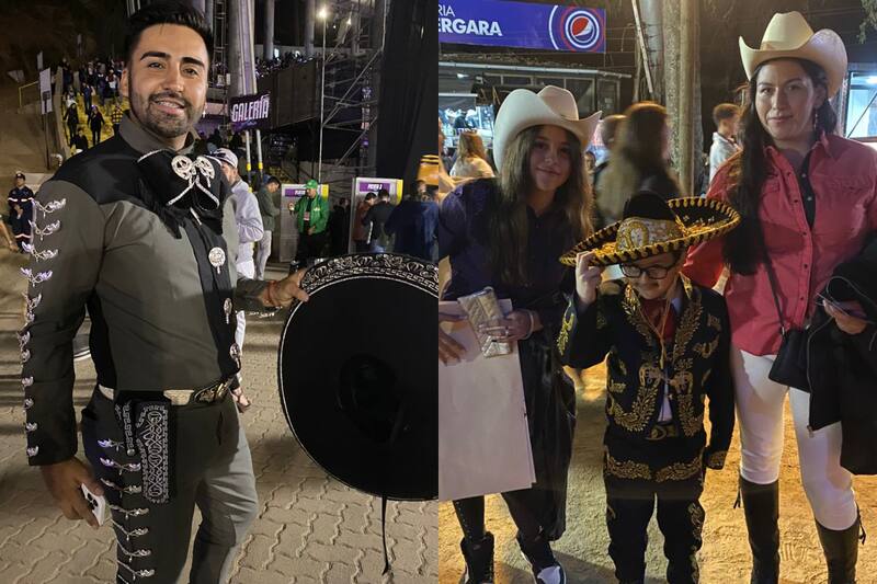 Fans esperando a Alejandro Fernández en Viña 2023. Créditos: TiempoX