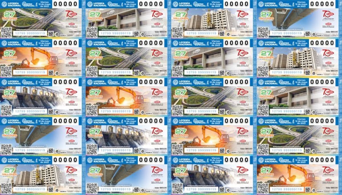 Sorteo especial 12 de mayo.