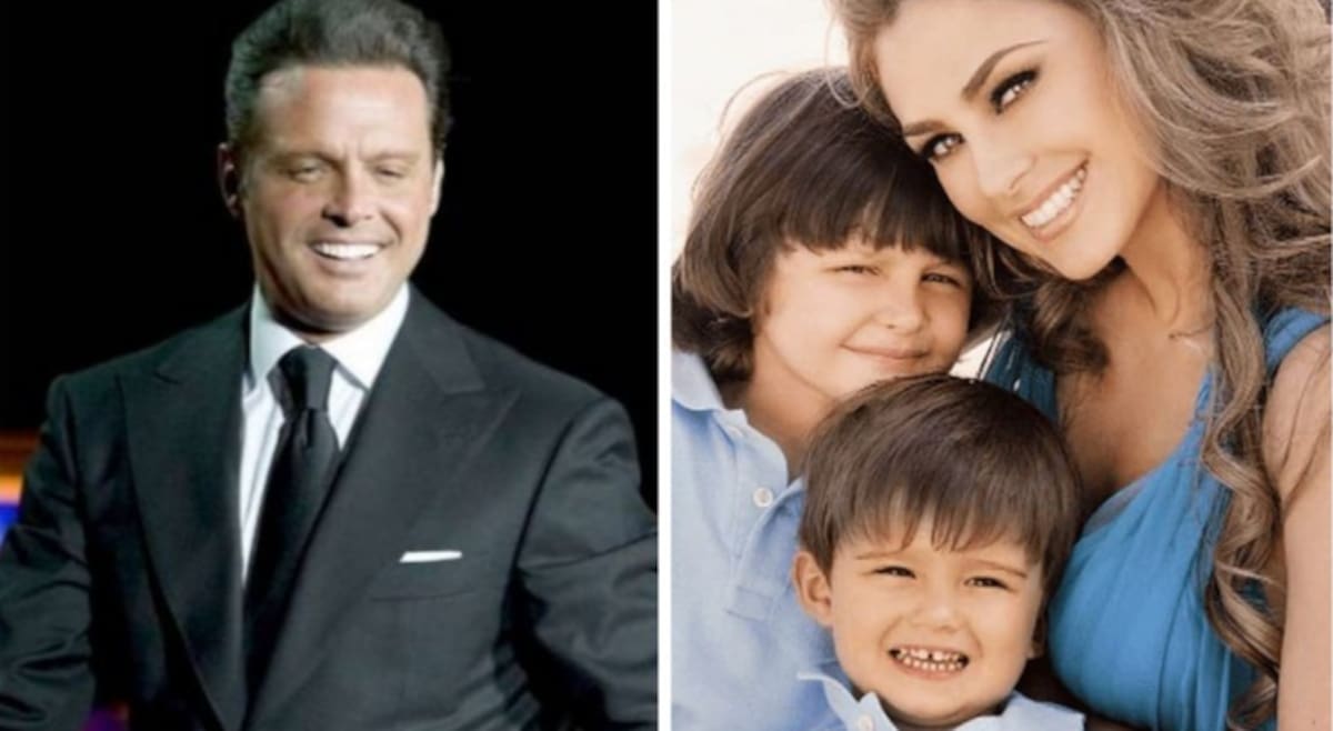 Luis Miguel habría condicionado nuevamente a Aracely Arámbula para convivir con sus hijos - Créditos: Especial
