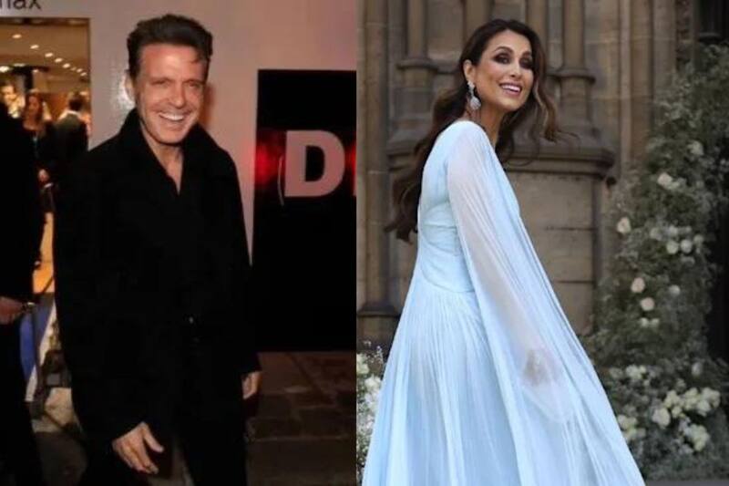 Luis Miguel y Paloma Cuevas felices en París