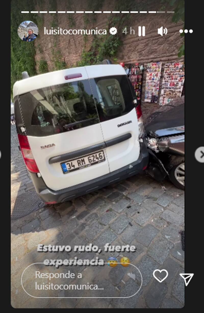 Luisito Comunica choque Turquía