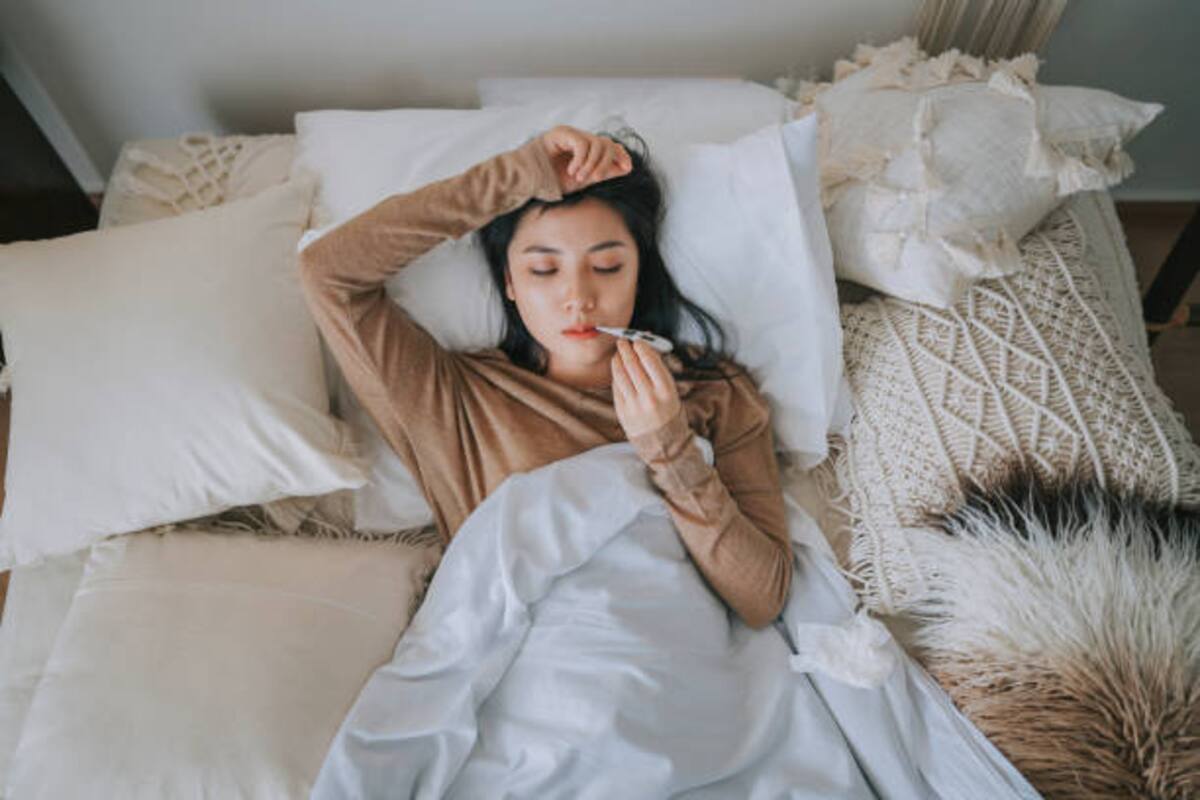Uno de los síntomas de mal de ojo es tener fiebre intensa