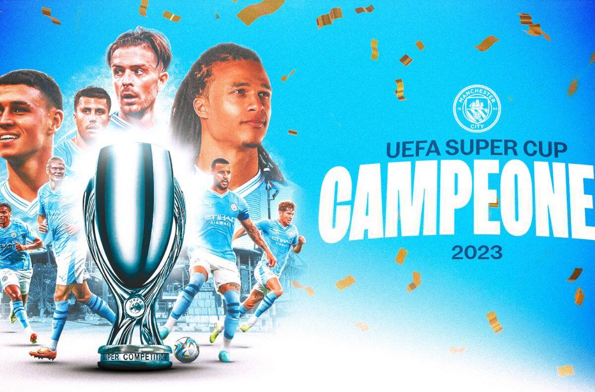 Manchester City es campeón de la Supercopa de Europa