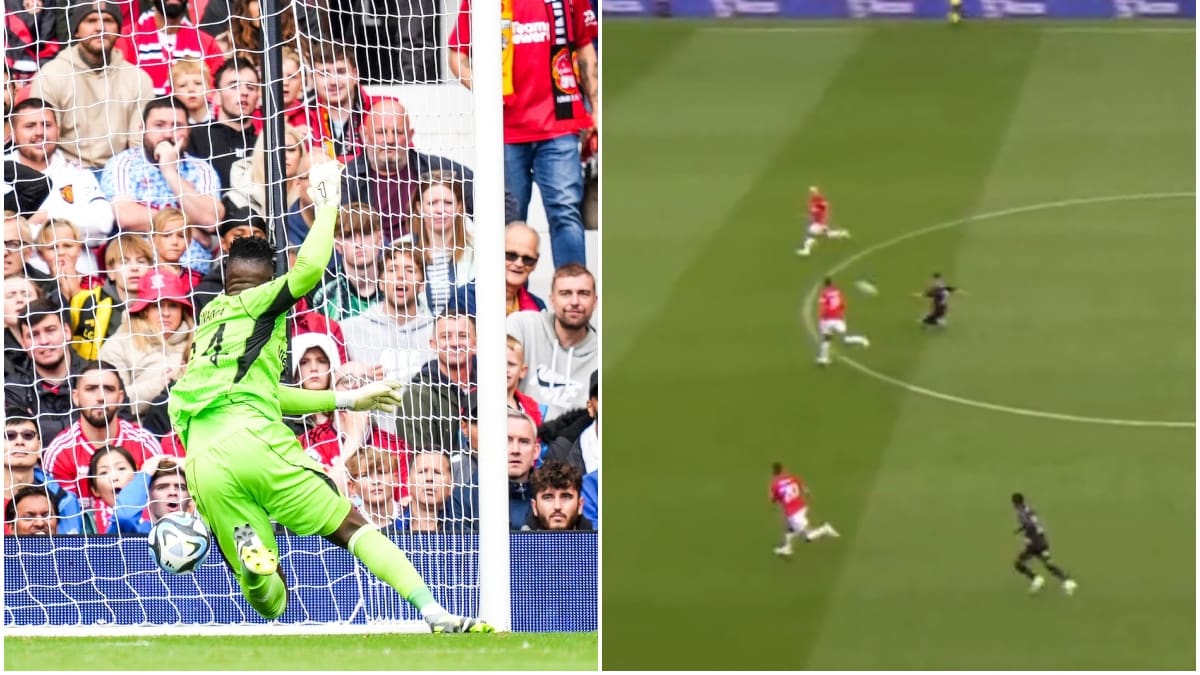 VIDEO | El golazo de mitad de cancha del Lens a Manchester United en Old Trafford