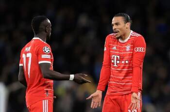 ¡Escándalo en el Bayern Munich! Reportan que Sadio Mané golpeó a Leroy Sané tras derrota ante Manchester City