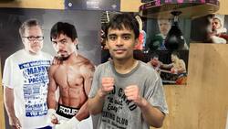 ¡Pinta para ser igual o mejor que su padre! Emmanuel Pacquiao Jr. muestra sus movimientos de boxeo