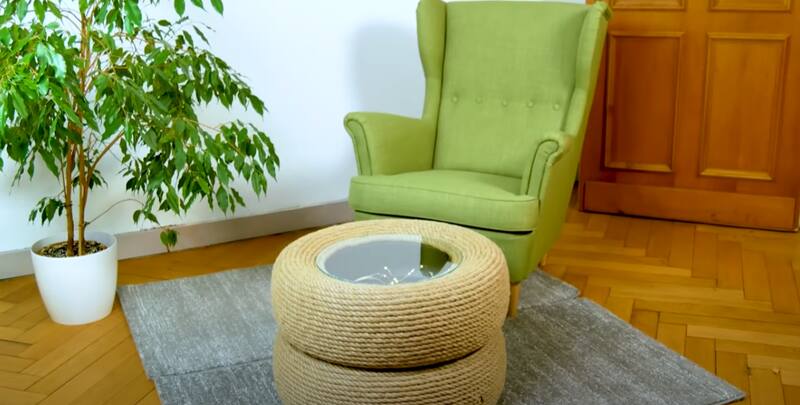 Los neuméticos viejos y usados pueden tener una segunda vida | Foto: Youtube Tipo Listo