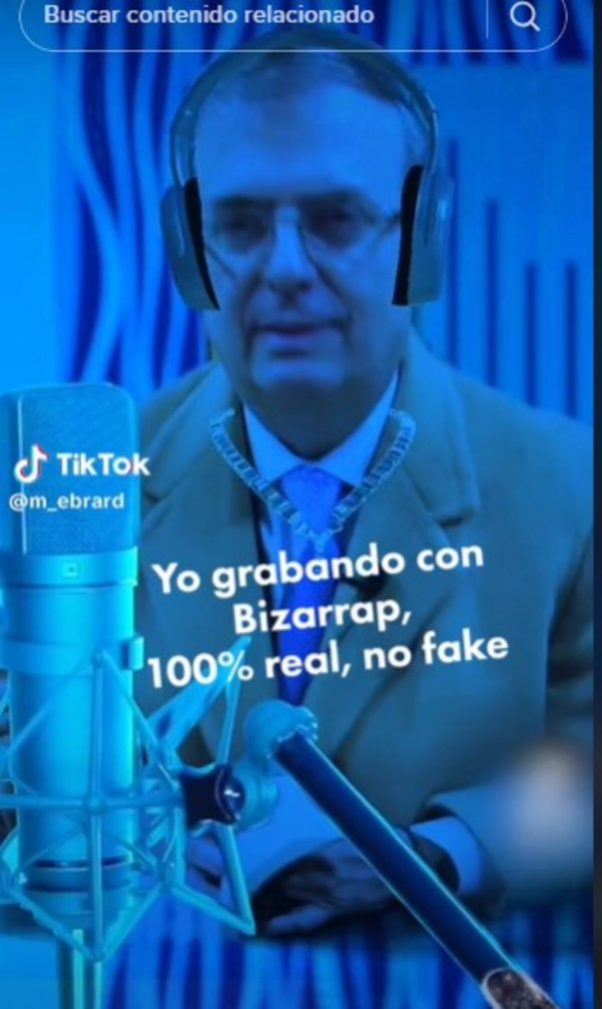 El secretario de Relaciones Exteriores suele subirse a las tendencias del momento.