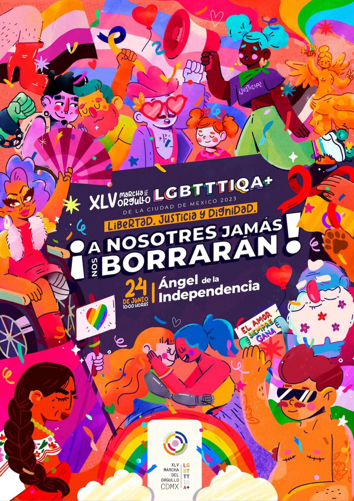 La Marcha del Orgullo se realizará el próximo 24 de junio