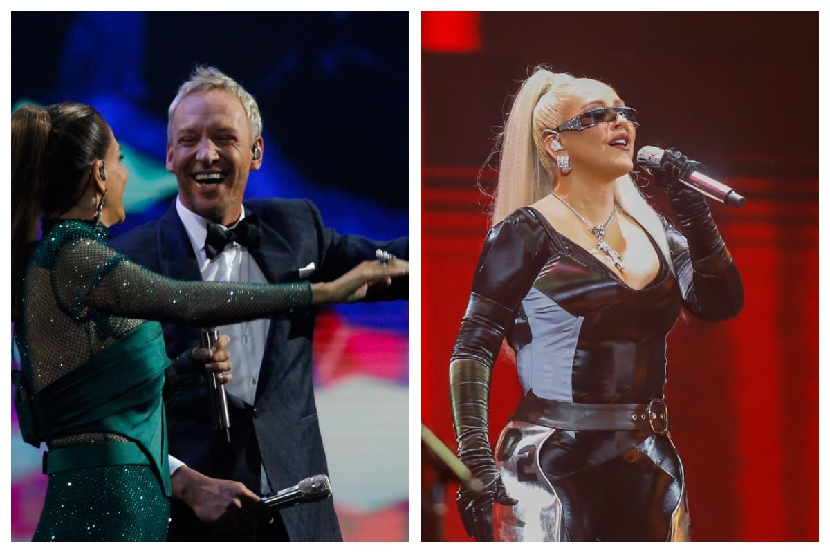 Si presentaron a Christina Aguilera / Aton