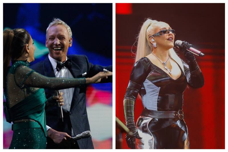 Si presentaron a Christina Aguilera / Aton