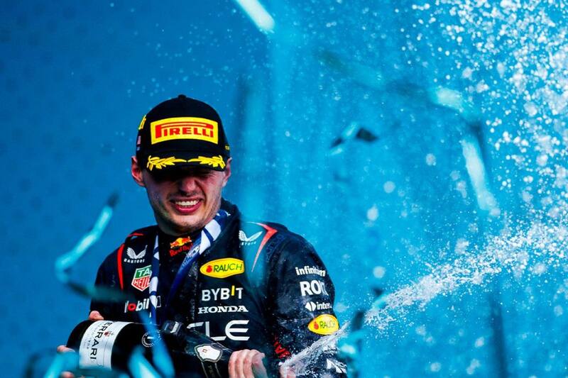 Max Verstappen demostró una vez que es el mejor piloto de la parrilla (Red Bull).