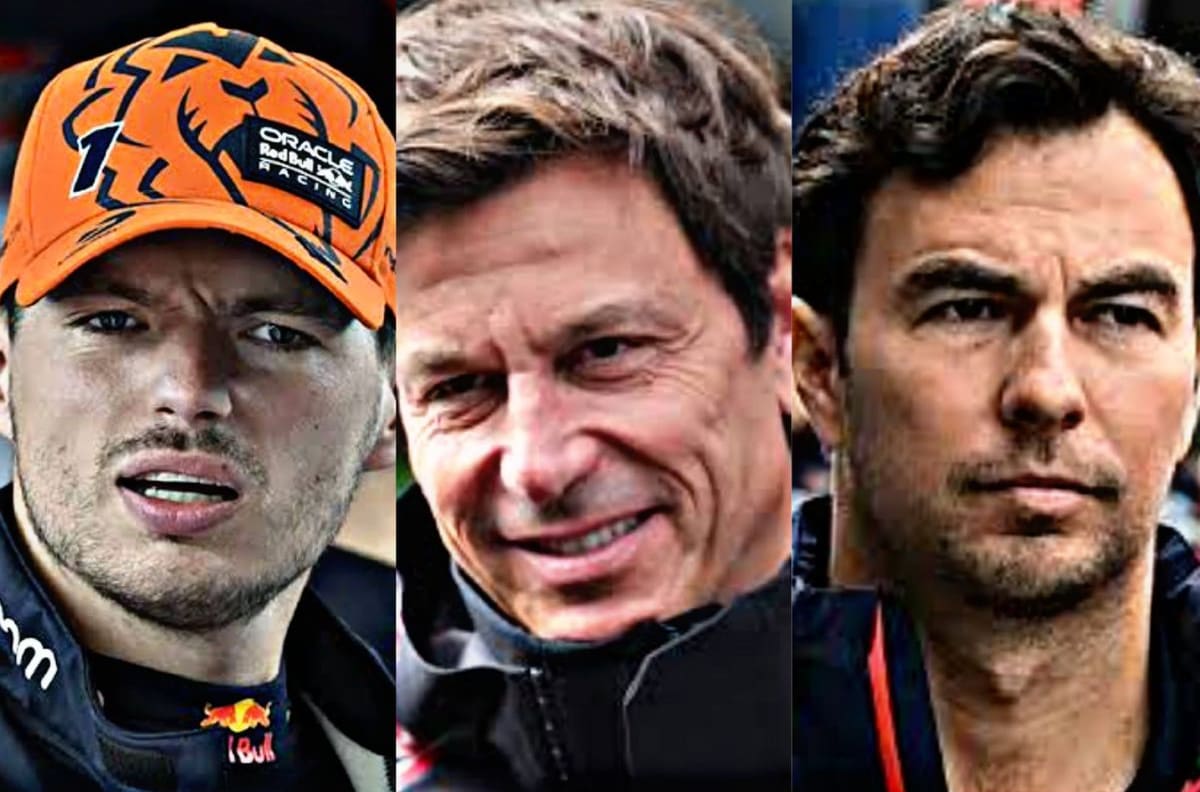 Toto Wolff revela que Mercedes va tras Checo Pérez y avala soberbia de Max Verstappen