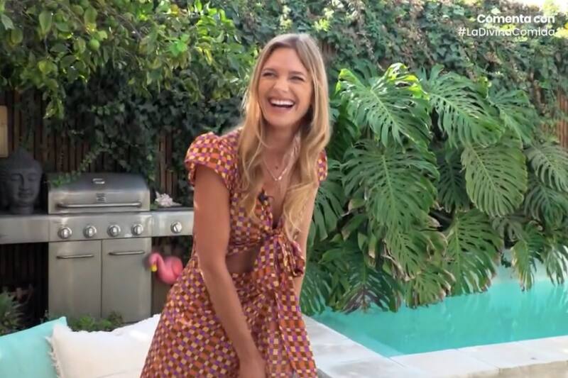 Mayte Rodríguez en "La Divina Comida"/ Chilevisión