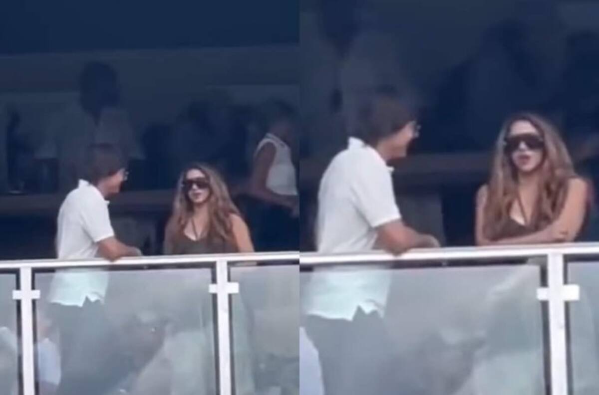 Shakira fue captada junto a Tom Cruise y de inmediato surgieron los memes