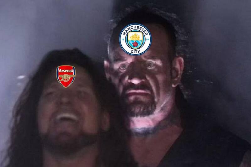 Memes Manchester City vs Arsenal