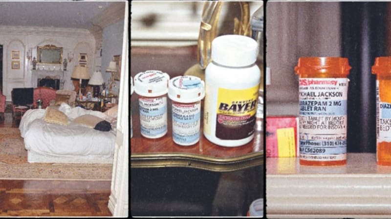 Michael Jackson así encontraron su habitación
