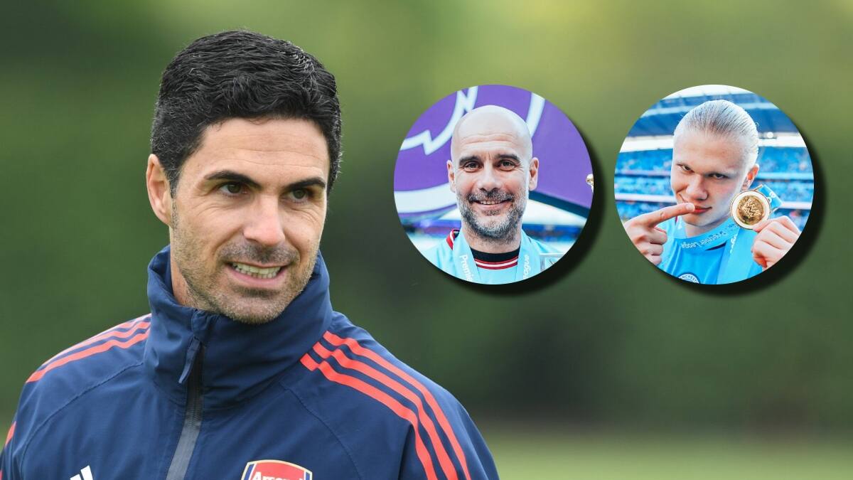 Mikel Arteta eleva a Pep Guardiola como su ídolo y aplaude de pie a Erling Haaland: “Hace lo más difícil”