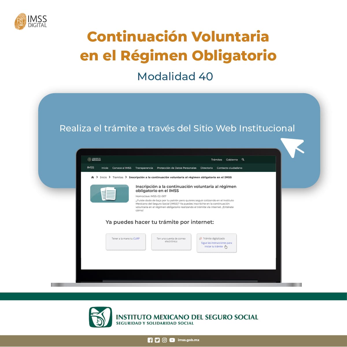 No cometas este error, checa todos los requisitos.