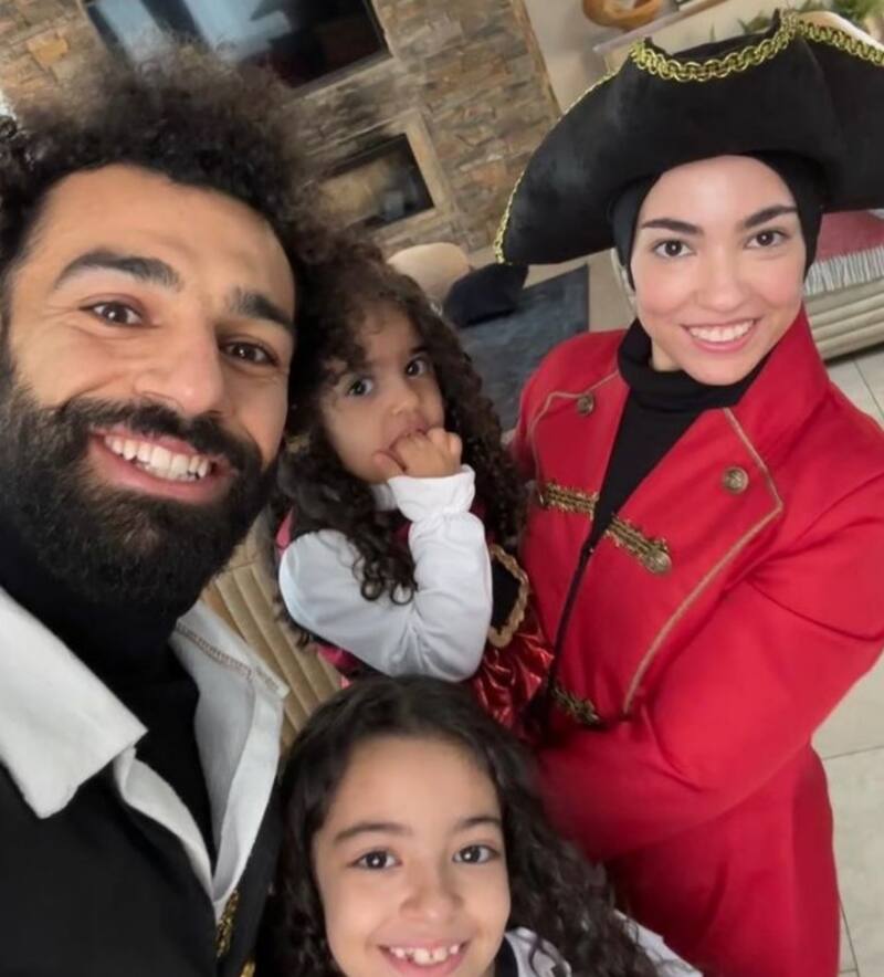 Mohamed Salah se casó en 2013 con Magi Sadeq.