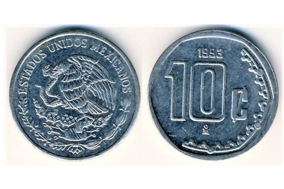 Moneda de 10 centavos se vende en 400 mil pesos