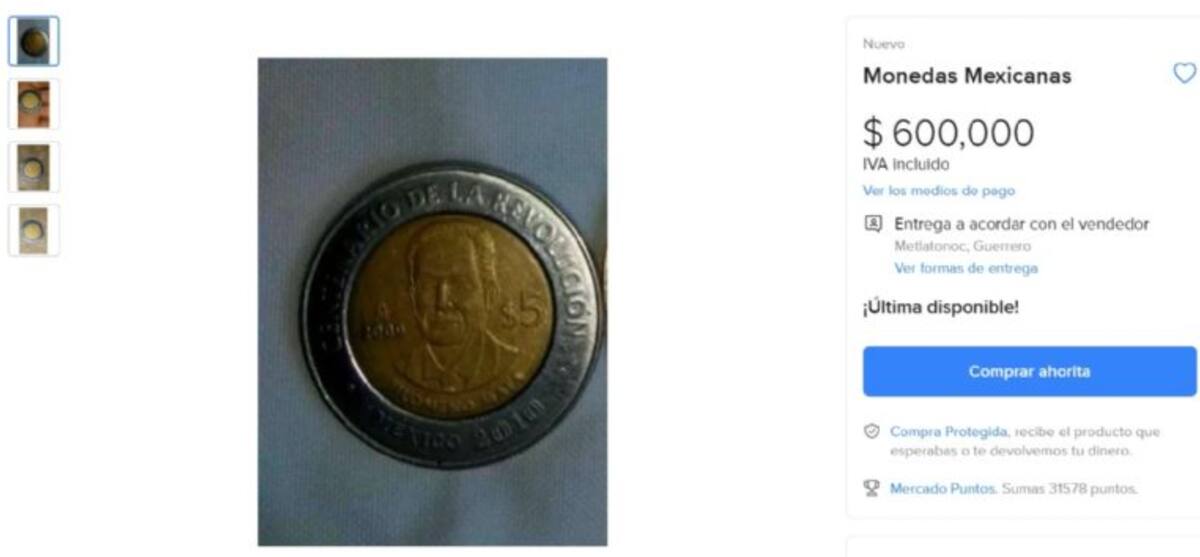Ha alcanzado un alto valor en el mercado.