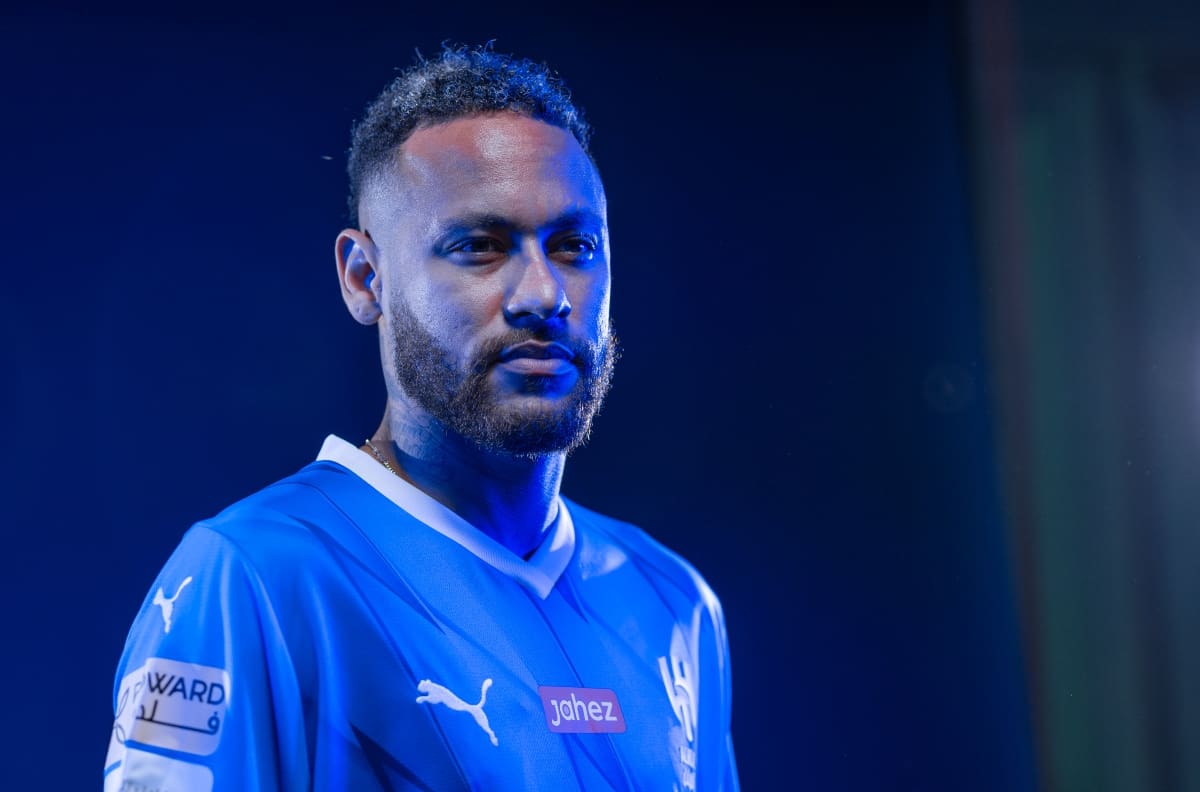 VIDEO | Al Hilal le dedicó impresionante mosaico a Neymar en Arabia Saudita