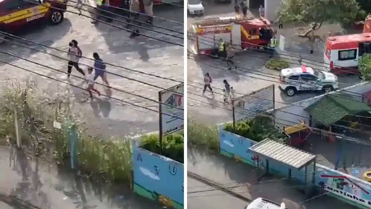 VIDEO| Sujeto ataca una guardería con un hacha en Brasil; hay cuatro niños muertos