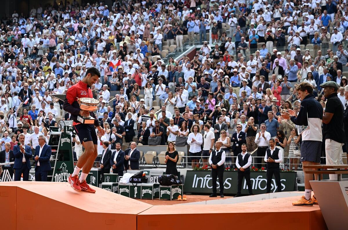 El saludo de Rafael Nadal a Novak Djokovic tras ganar Roland Garros: “Antes se creía que 23 era imposible”