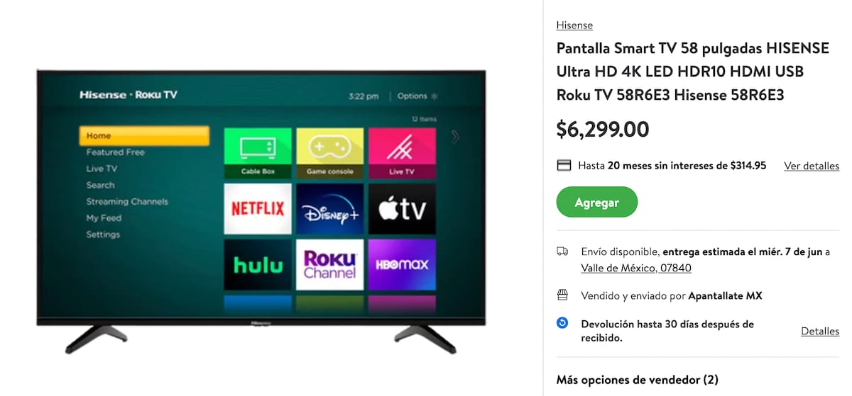 Las mejores ofertas de televisiones en la Hot Sale 2023