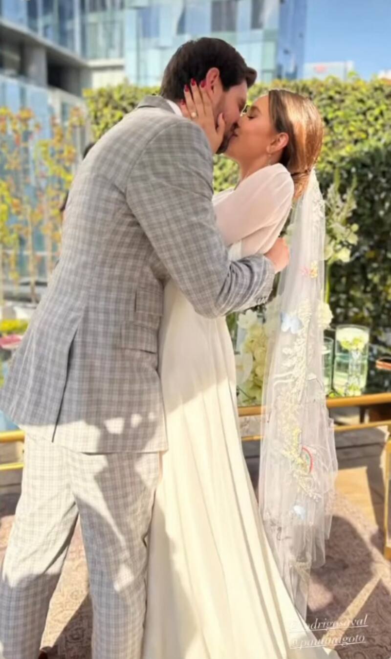 La actriz comparte su felicidad